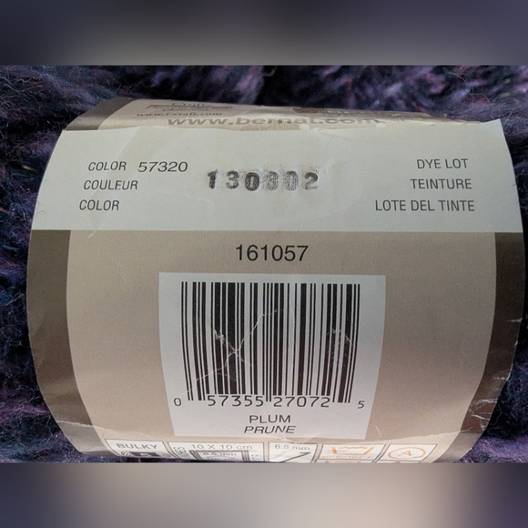 Bernat  Solo Yarn 7x 80 g Skiens Purple Plum Verigated - Picture 4 of 10